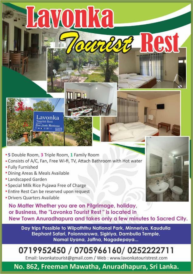 Lavonka Tourist Rest Hotel Anuradhapura Buitenkant foto